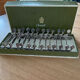 12 christofle silver metal knife holder