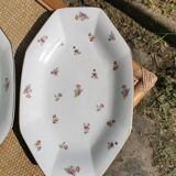 Porcelain serving dishes