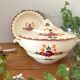 Antique Longchamp earthenware soup tureen