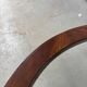 Round coffee table in solid teak, Astro model by Victor Wilkins.