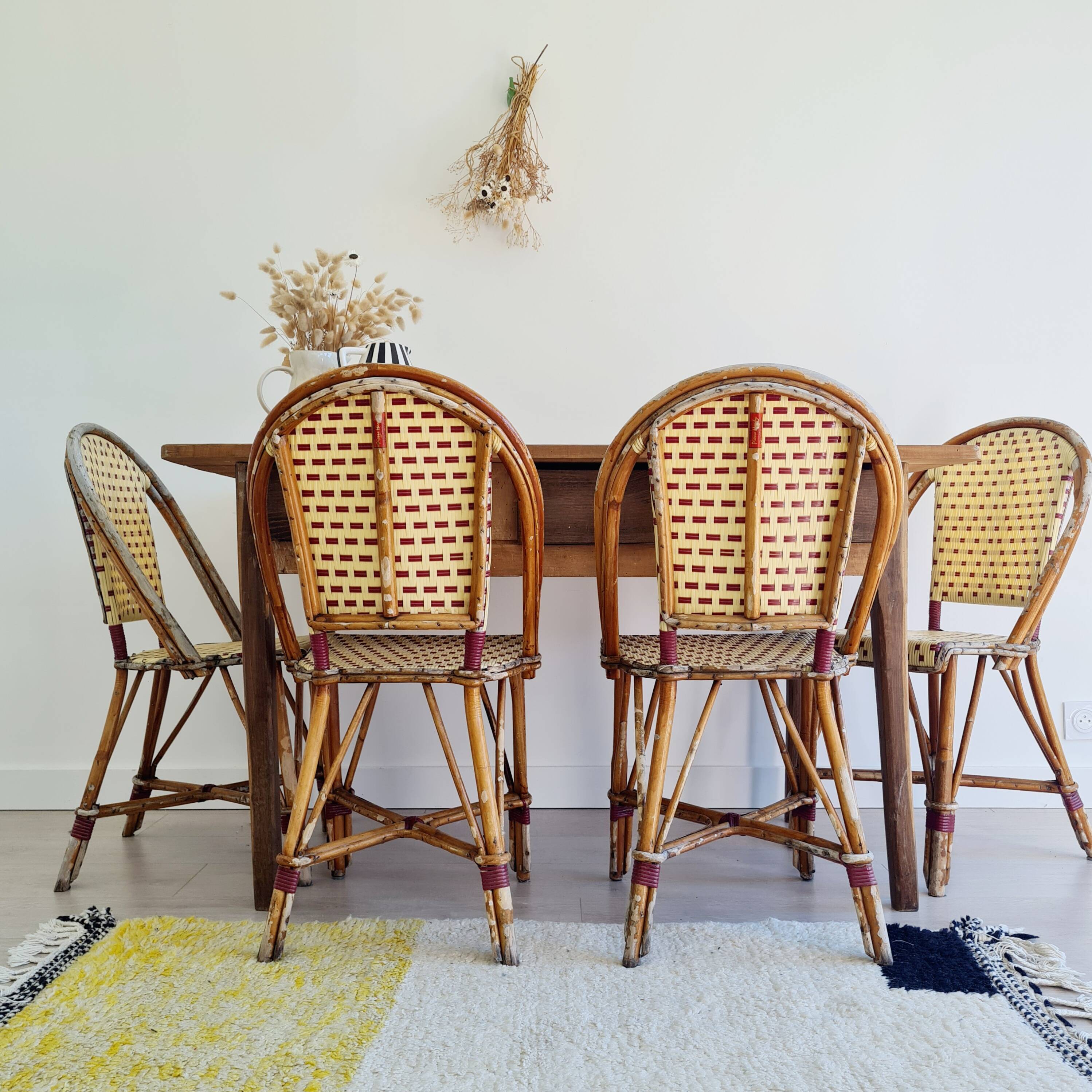 Antique farmhouse table - 2 drawers