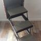 Stool with built-in stepladder from the 70s