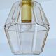 Vintage Limburg Glass Pendant Light