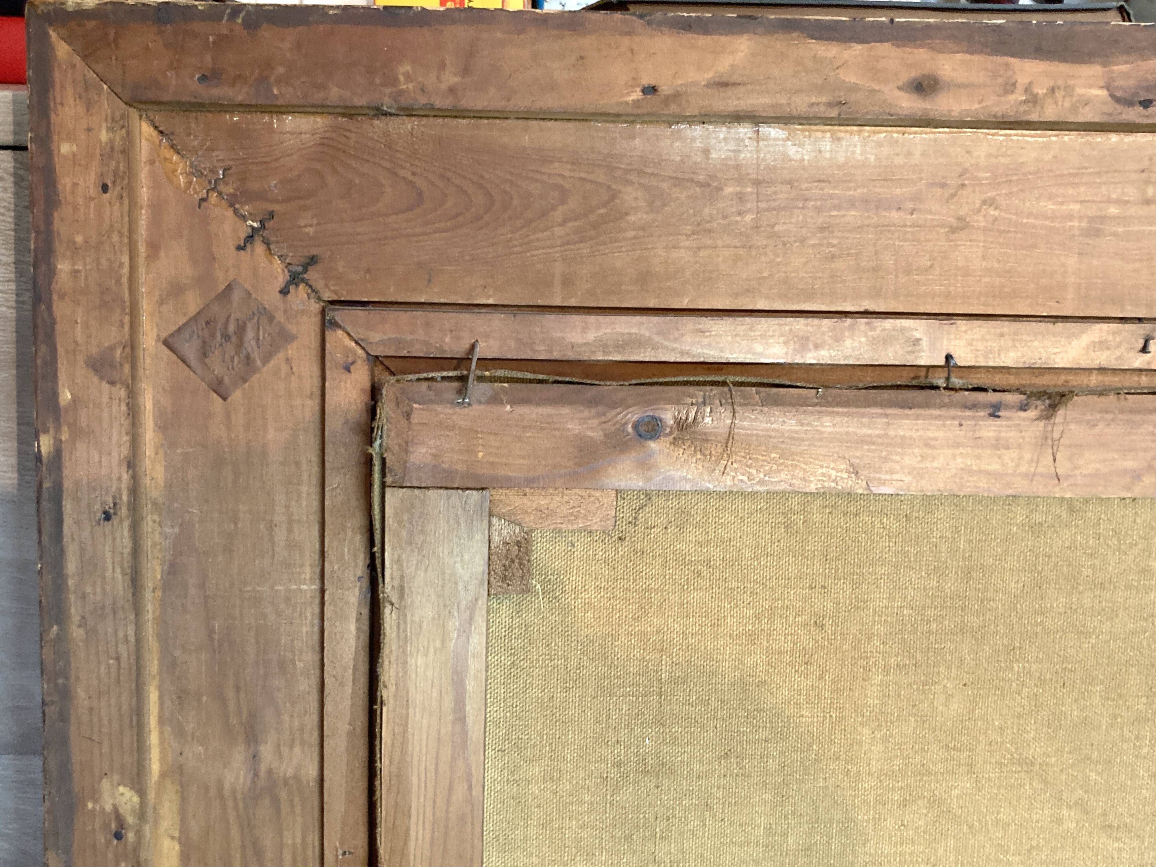 Dozinel _ The Pond of Drowned Children - oil on framed canvas