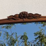 Large 187cm Art Nouveau Mirror, Nancy School, in the Majorelle style
