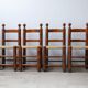 Ensemble de six chaises à manger d