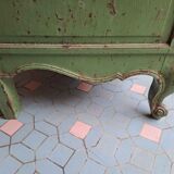 Small sideboard Louis XV look industrial workshop