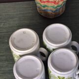 70s mug cups