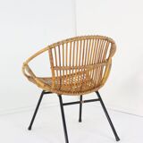 Tabouret en rotin Rohé Noordwolde 'Neerkant'