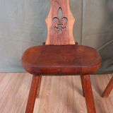 Pair of Alsatian-style chairs