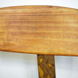 Workshop chair Ama elastic round with backrest (413)