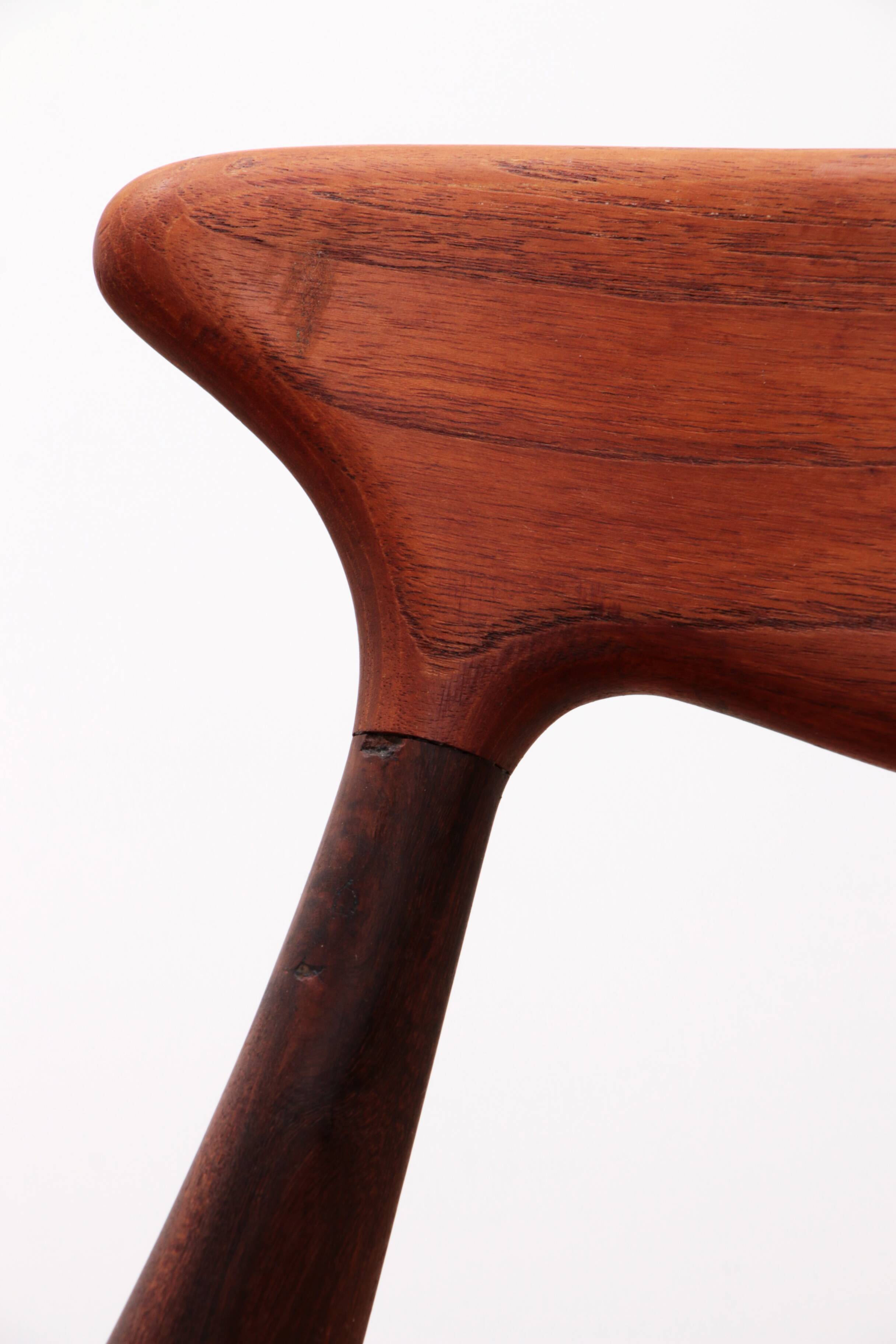 Set of 8 dinning chairs model 71, Arne Hovmand Olsen for Mogens Kold, 1960s