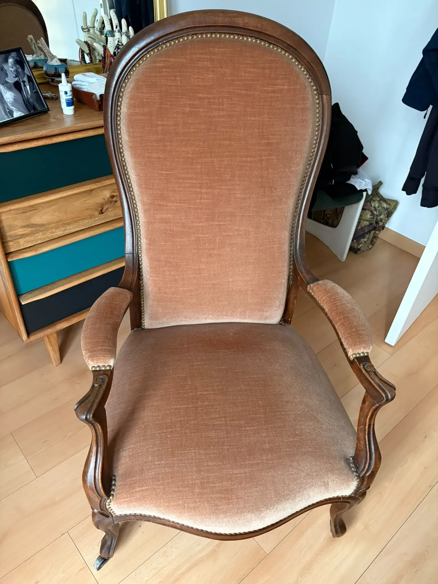 Fauteuil Voltaire en bon état occasion