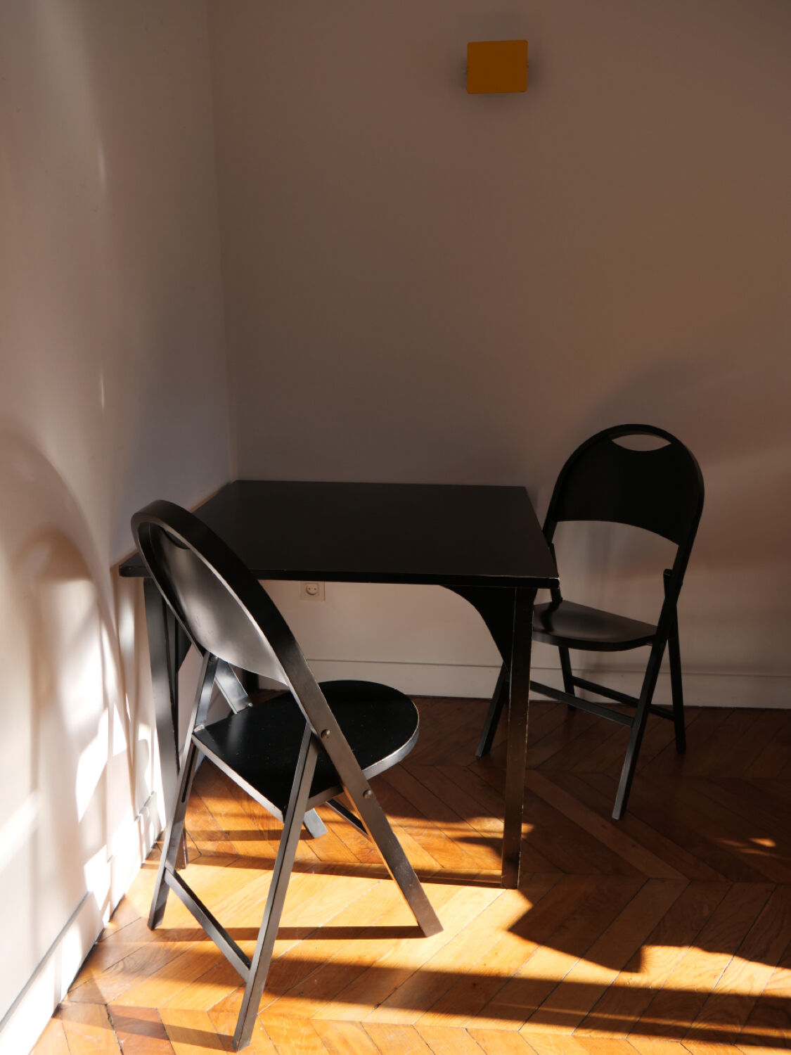 Castiglioni folding table & chairs 1965