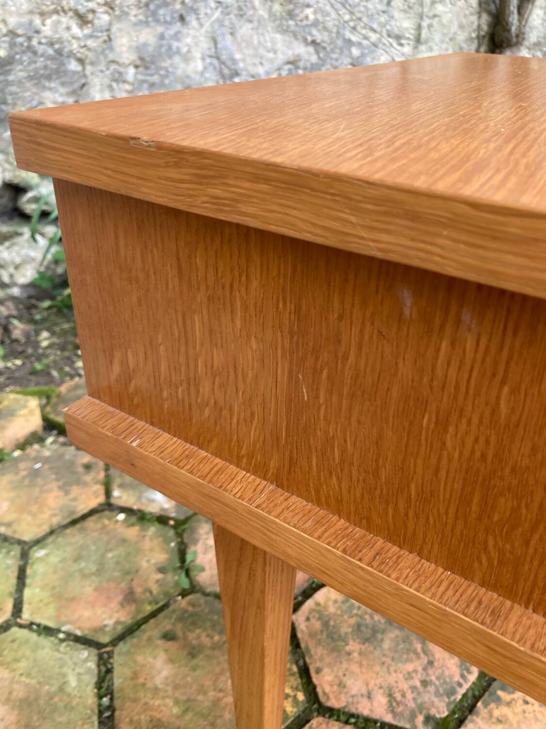 Vintage bedside table