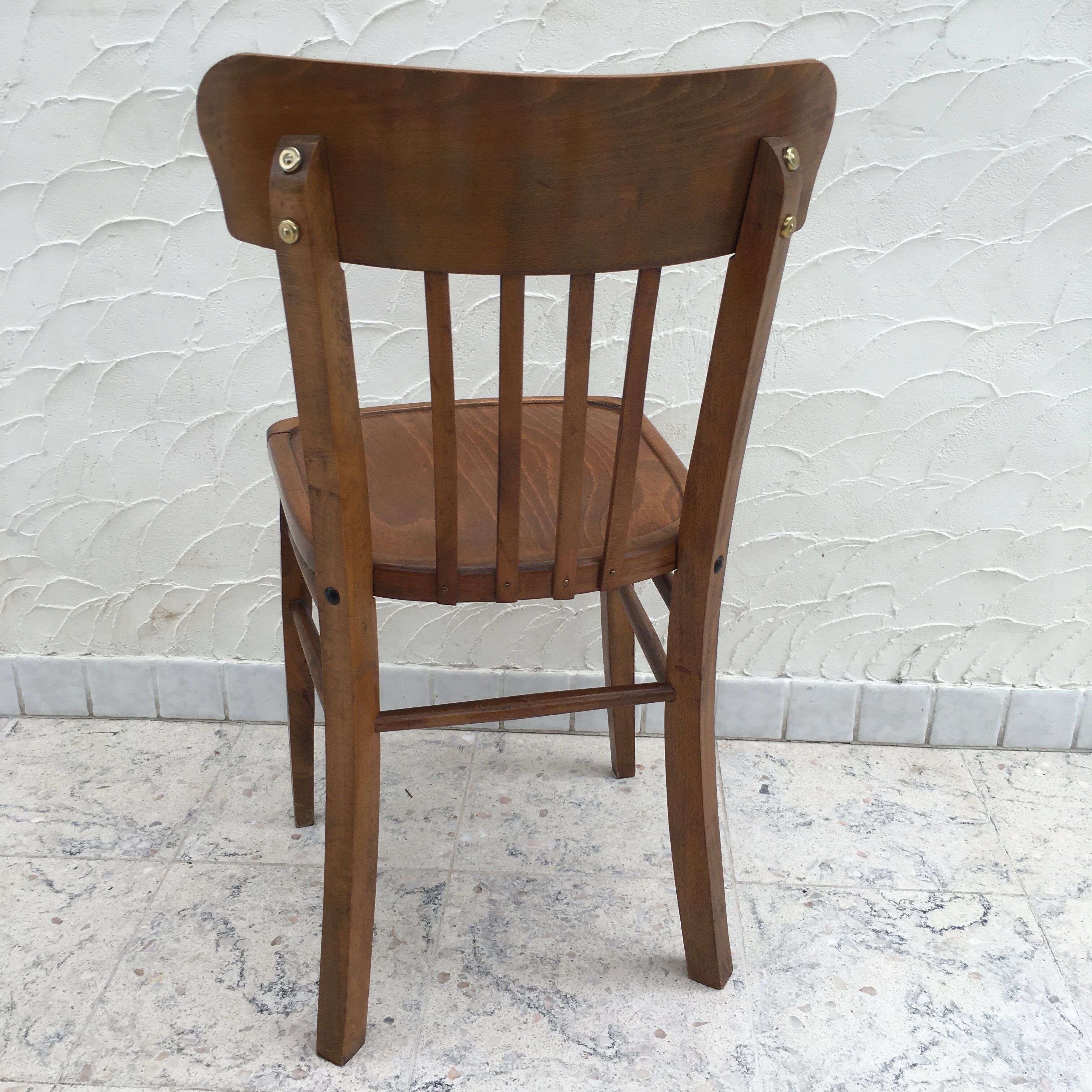 Lot of 4 bistro chairs