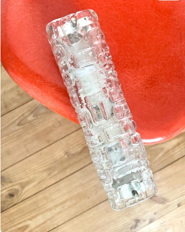 Mid-century modern brass and glass bubble table lamps by Richard Essig for Saku Leuchten, 1960s, set of 2