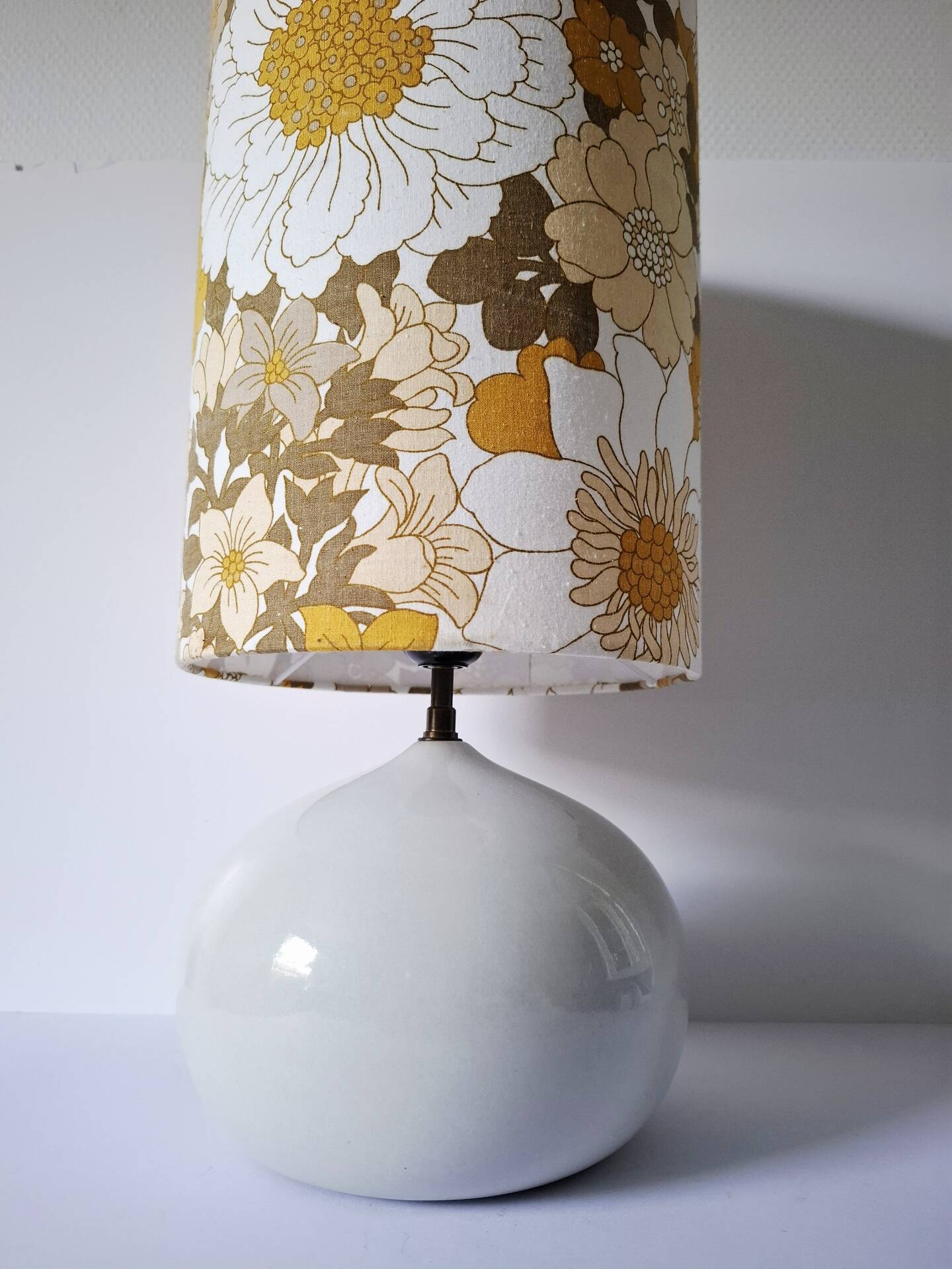 Lampe céramique vintage