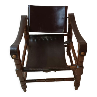 Fauteuil vintage Safari 1960