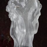 Czech vase in the style of Lalique