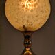Lampe de chevet ou d'ambiance de style Art déco en verre de Clichy