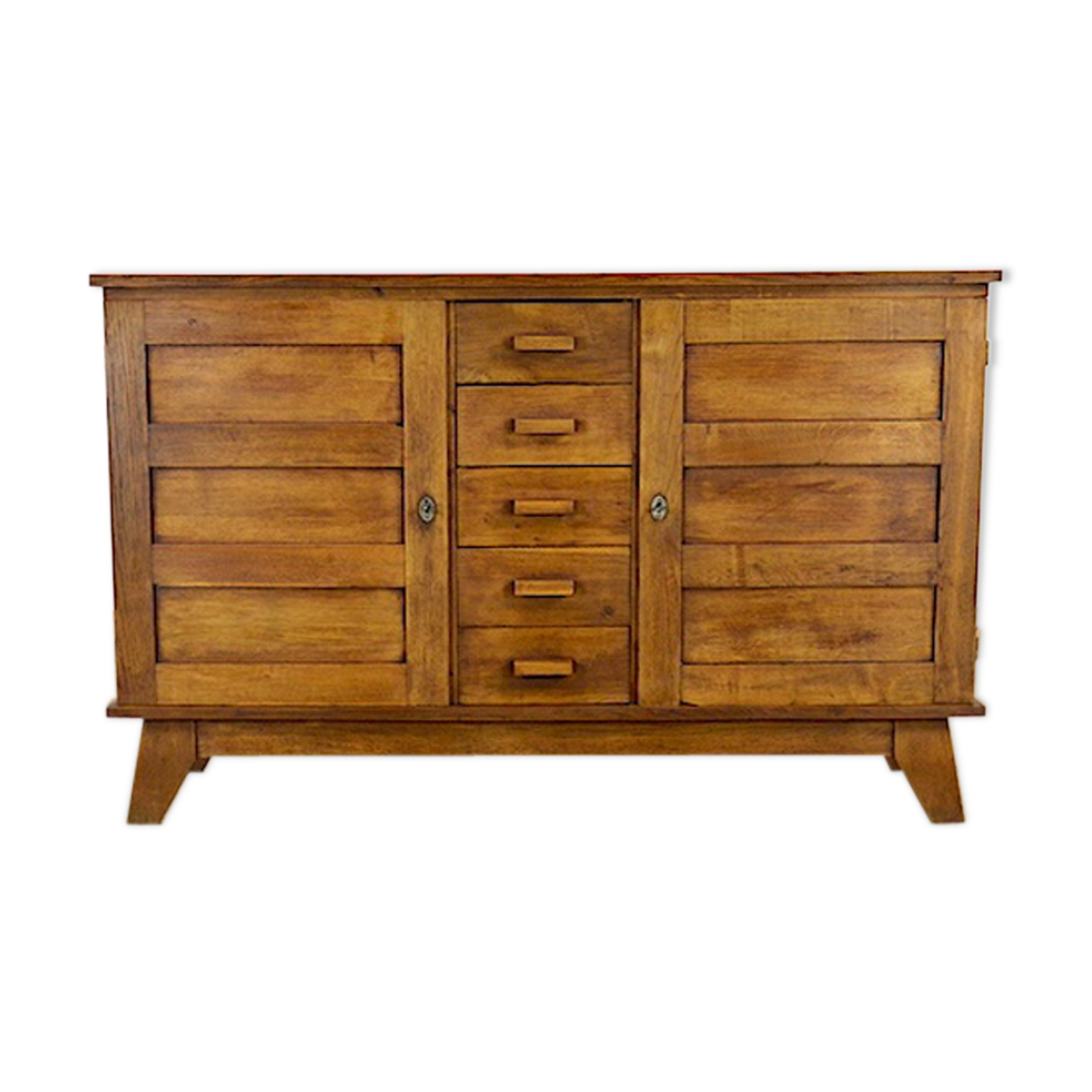 Sideboard oak René Gabriel 1950
