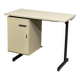 Beige Formica desk 1970