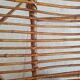Fauteuils coquilles en rotin