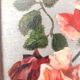 Vintage oil painting of flowers, two roses,  signed Trosset, 1942