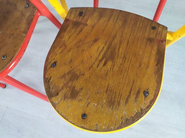 6 chaises industrielles par Mobilor