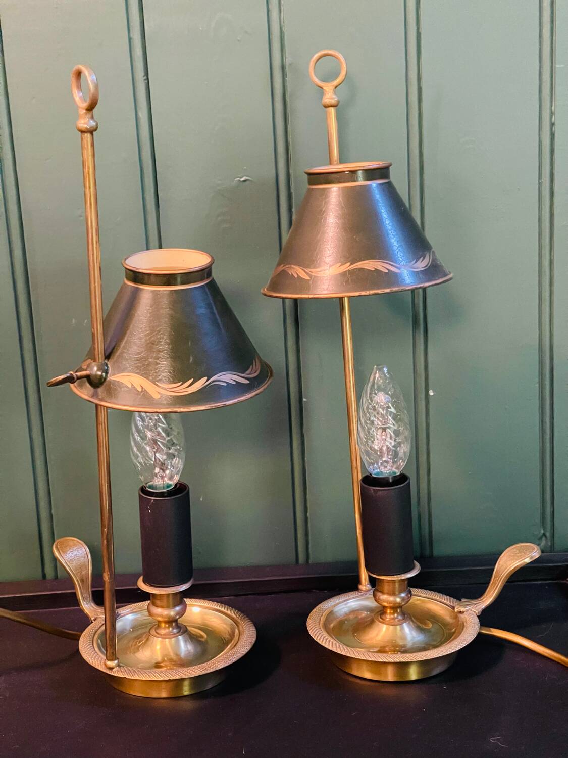 Hot water bottle lamps