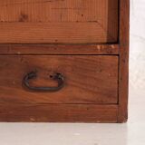 Ancient kodansu in Japanese cedar with compartments and lower drawer, early Taishō-Showa (circa 1915-1945) #24