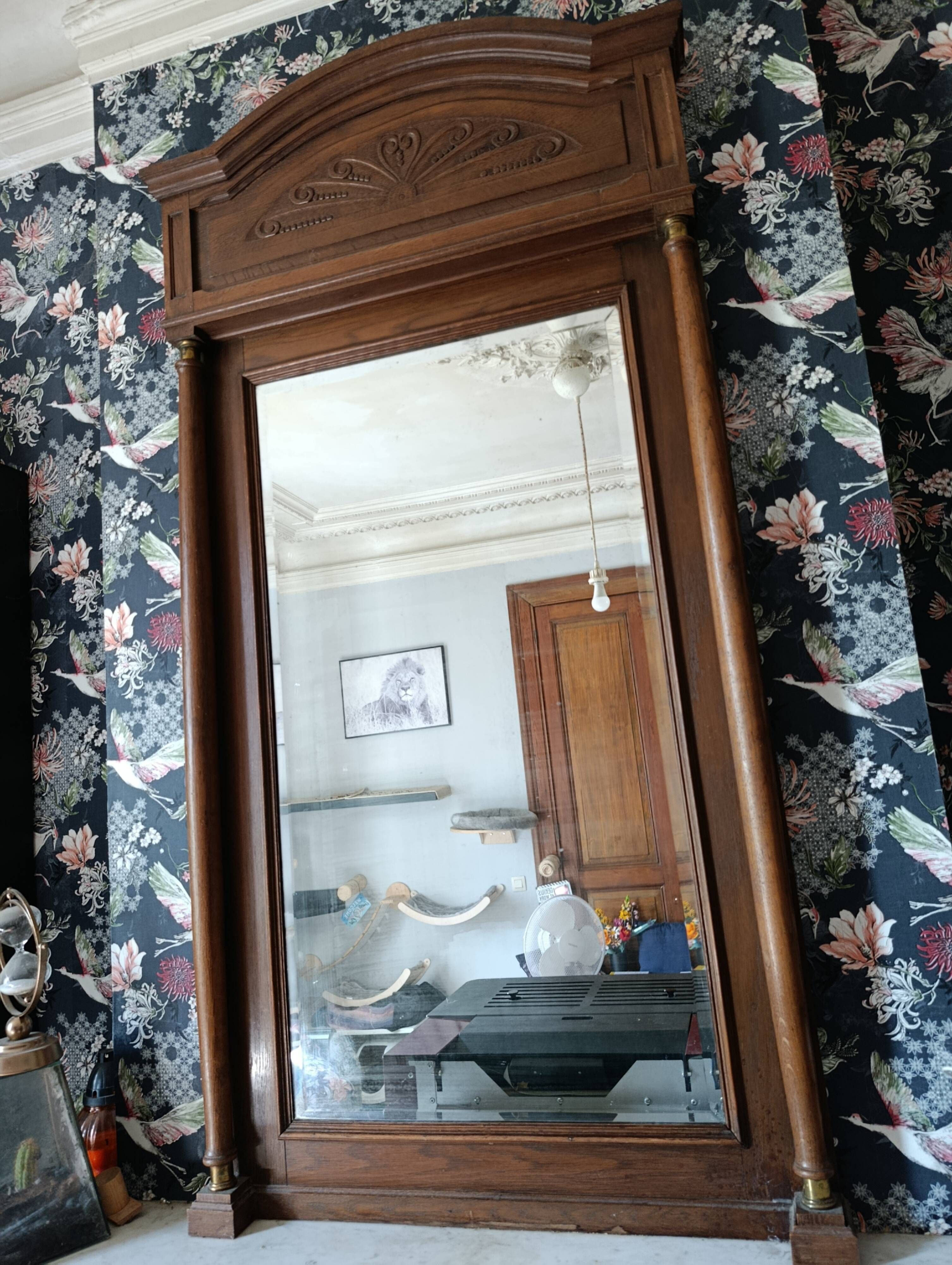 Miroir de cheminée