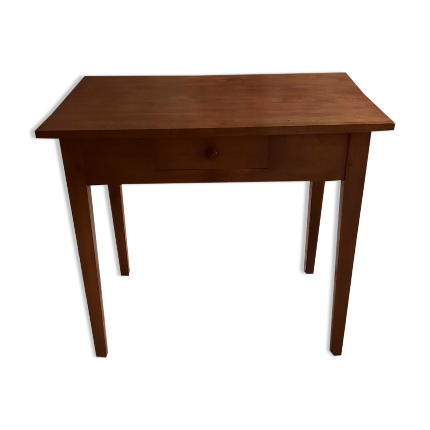 Table 1 tiroir merisier