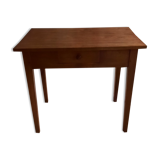 Table 1 tiroir merisier