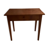 Table 1 tiroir merisier