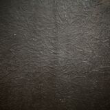 Fiberglass table, brown, France, circa 1970