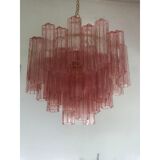 Lustre Spoutnik en verre de Murano contemporain, style Mazzega, lot de 2 ou une paire de lustres