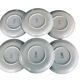Set of 12 stamped Gien plates