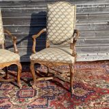 Pair of Reguence Style Chairs 19th Century