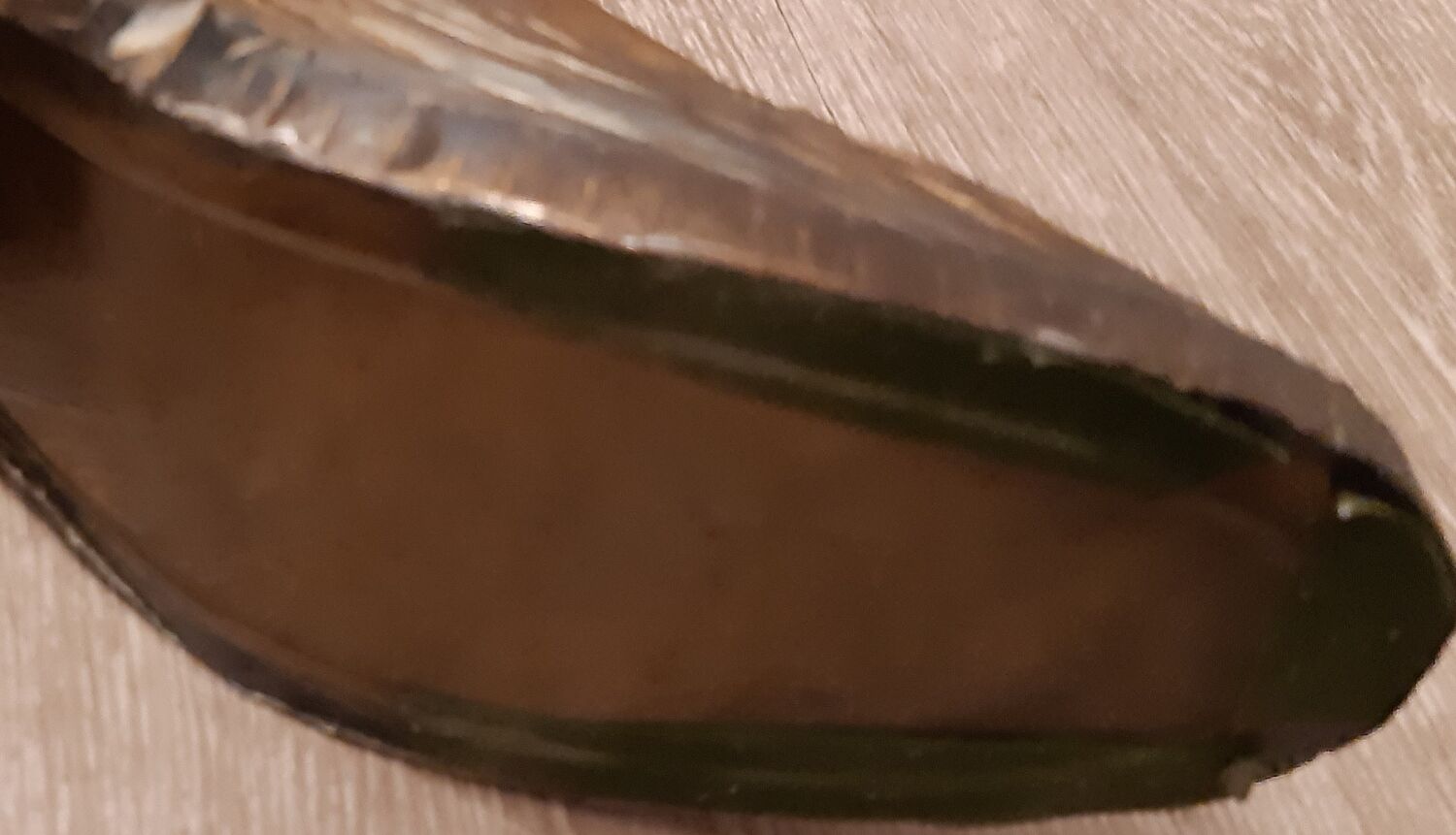 Brass boot umbrella stand