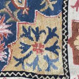 Tapis ancien portugais point arraiola 168x258 cm