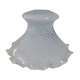 Vintage worked glass lampshade