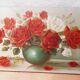 Nature morte bouquet de roses