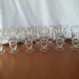Milkshake glasses Stemmed ice cream cups
