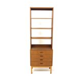Scandinavian teak bookcase, Sweden, 1960