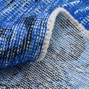 6x9 Classic Blue Turkish Rug, 191x272Cm