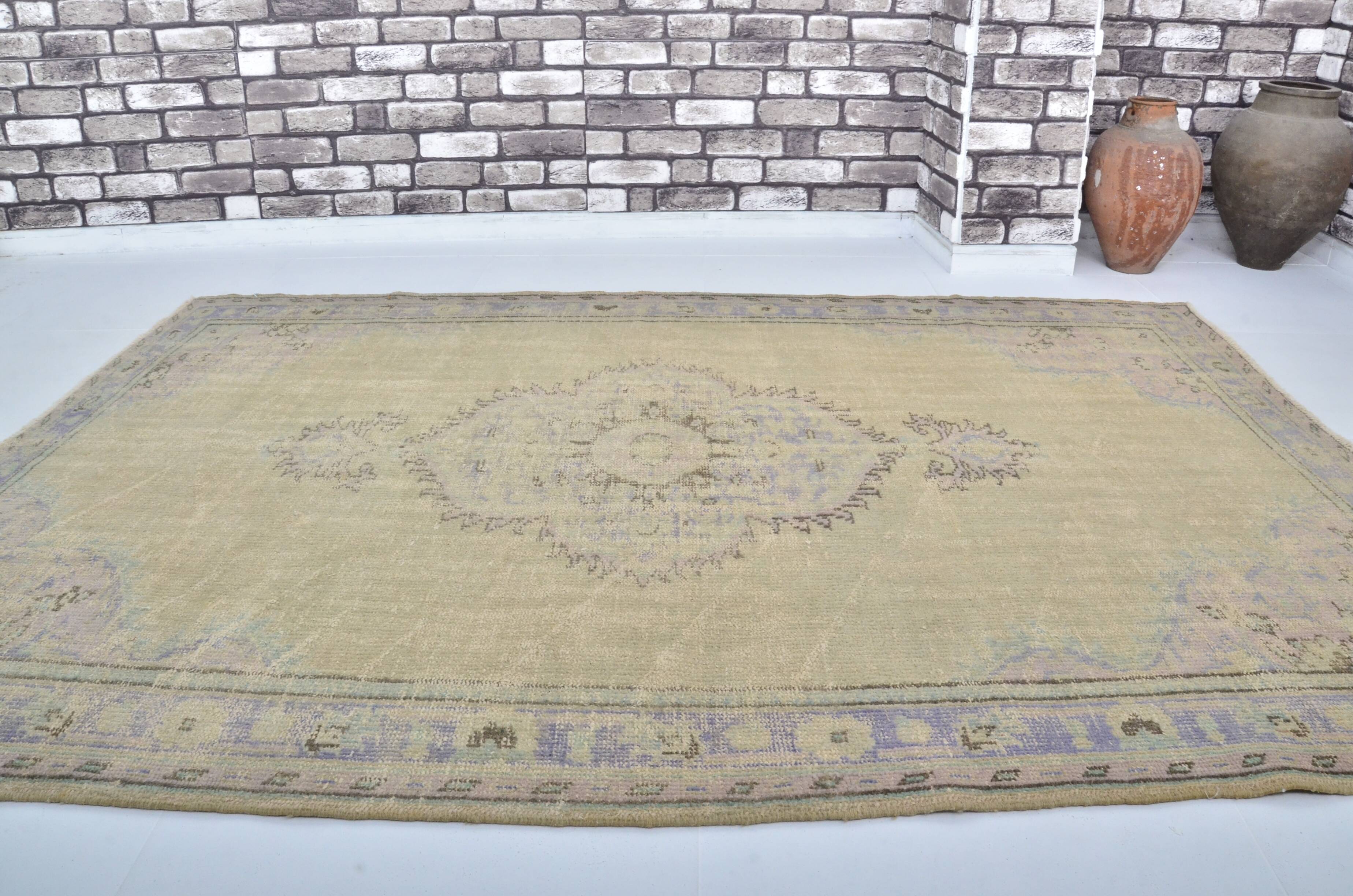 Tapis vintage turc Oushak sku 3201