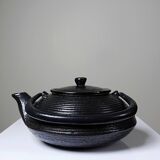 Small vintage Japanese black cast iron teapot 400ml