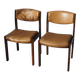 Scandinavian chair pair - Roche Bobois